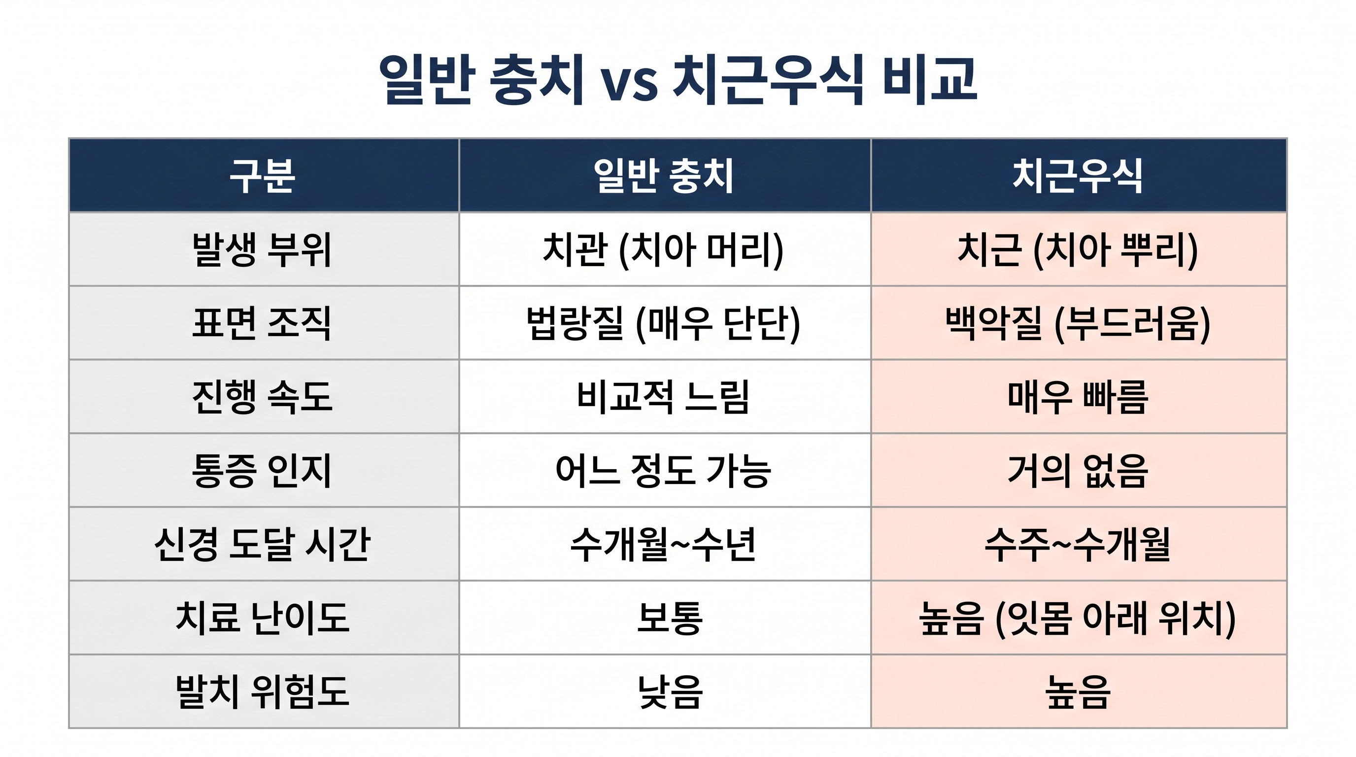 치근우식이 위험한 5가지 이유와 예방법 총정리